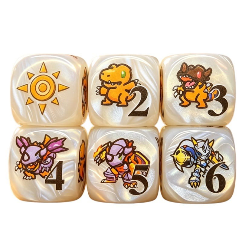 Board Game Quiz - 2pcs/set Digimon DTCG Omnimon Agumon Token