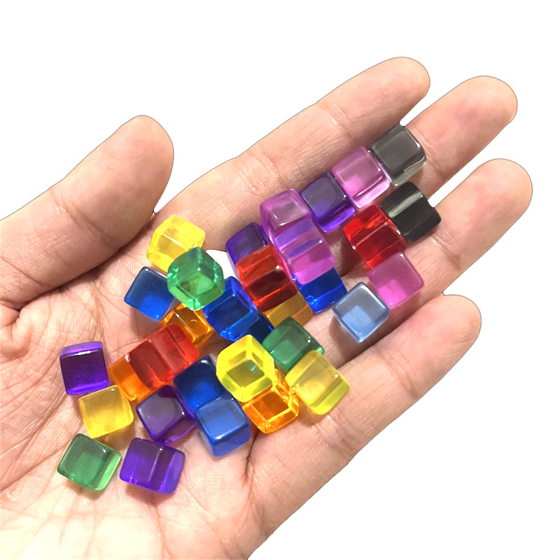 Board Game Quiz - 100 Cái/bộ 8Mm 5 Màu Sắc