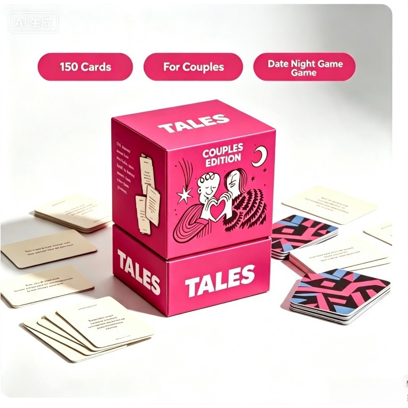 Board Game Quiz - TALES Couples Edition 150Pcs Conversation Cards