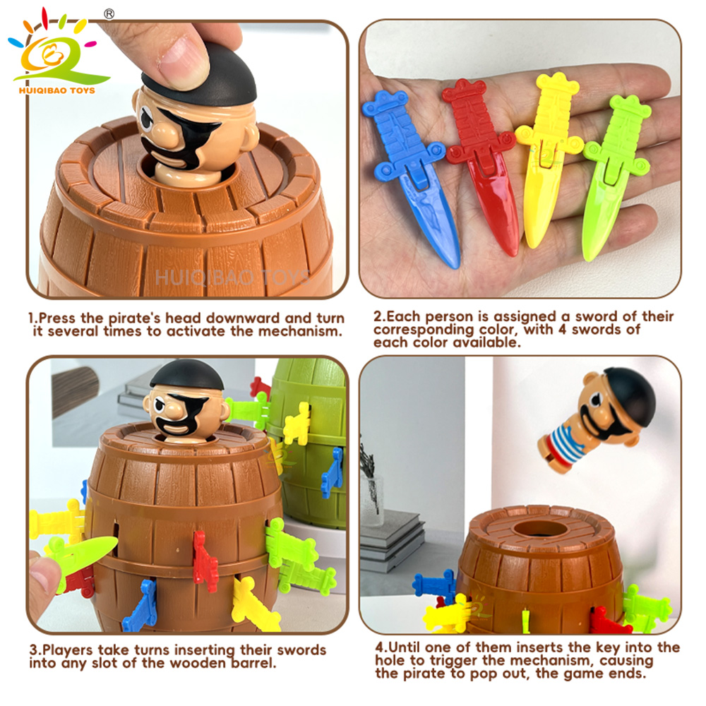 Dinosaur Pirate Bucket Toy Luc - đánh giá và giá Board Game Pirates