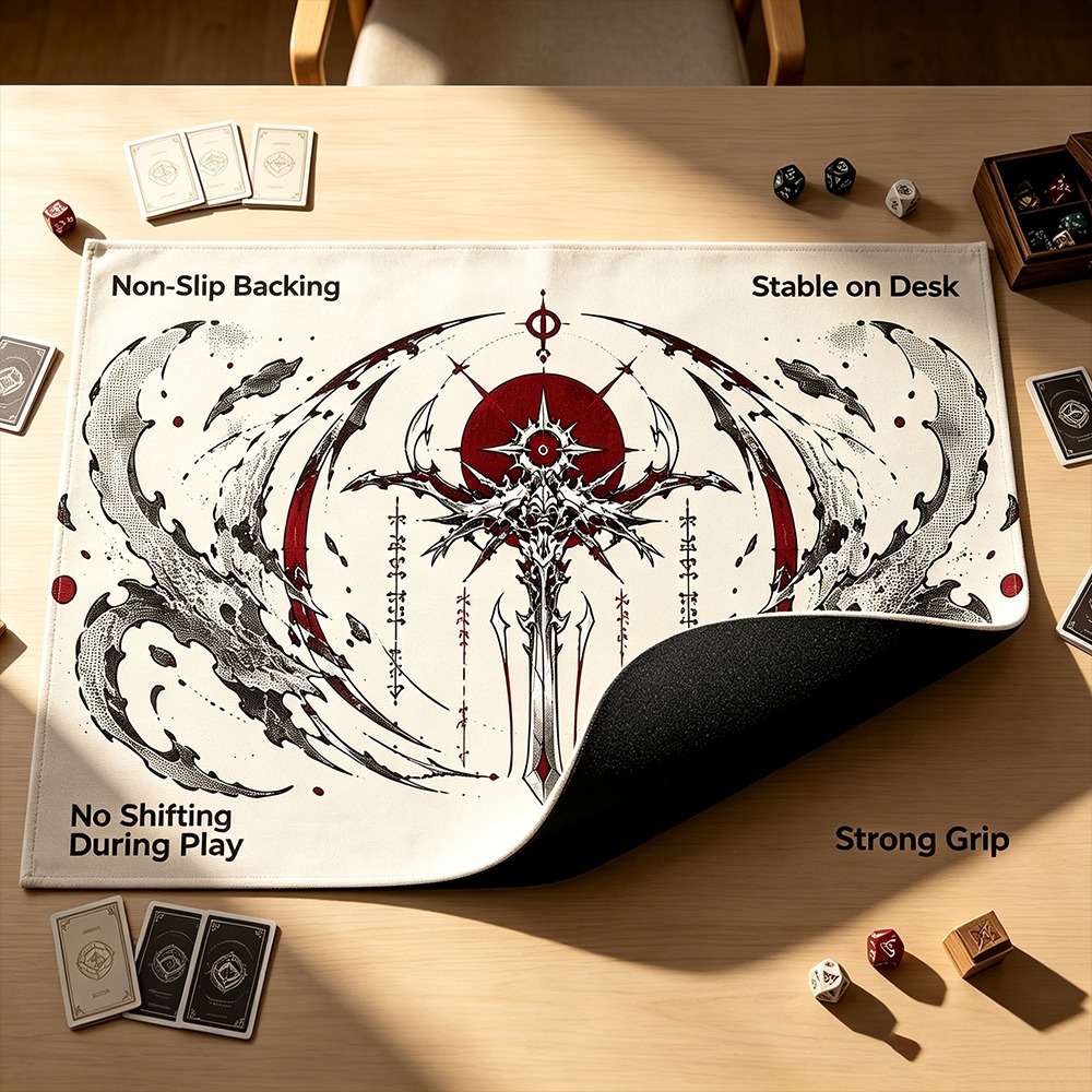 Dark Holy Sword TCG Playmat No - đánh giá và giá Board Game Holis