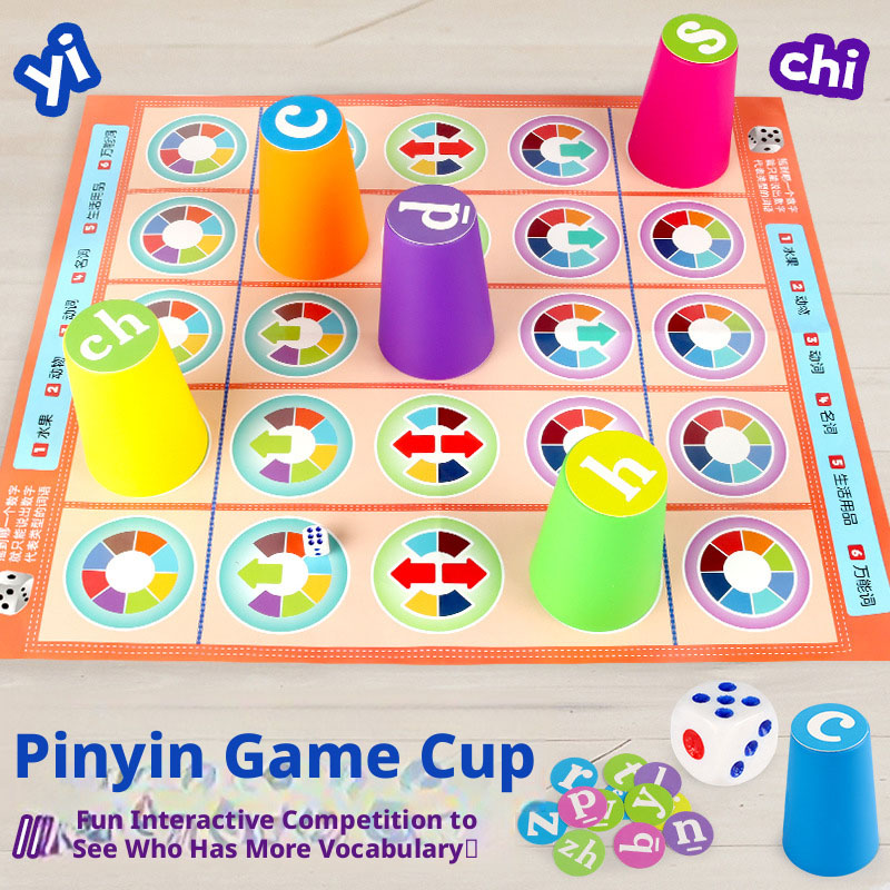 Hot Kids Chinese Pinyin Matchi - đánh giá và giá Board Game With Questions