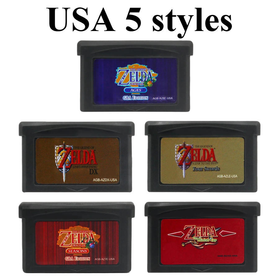 32 Bit Video GBA Game Cartridg - đánh giá và giá Board Game Zelda