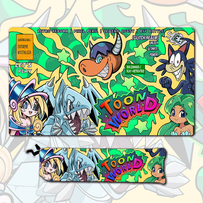 Yu-Gi-Oh! 600x350mm Toon Dark  - đánh giá và giá Board Game Gi