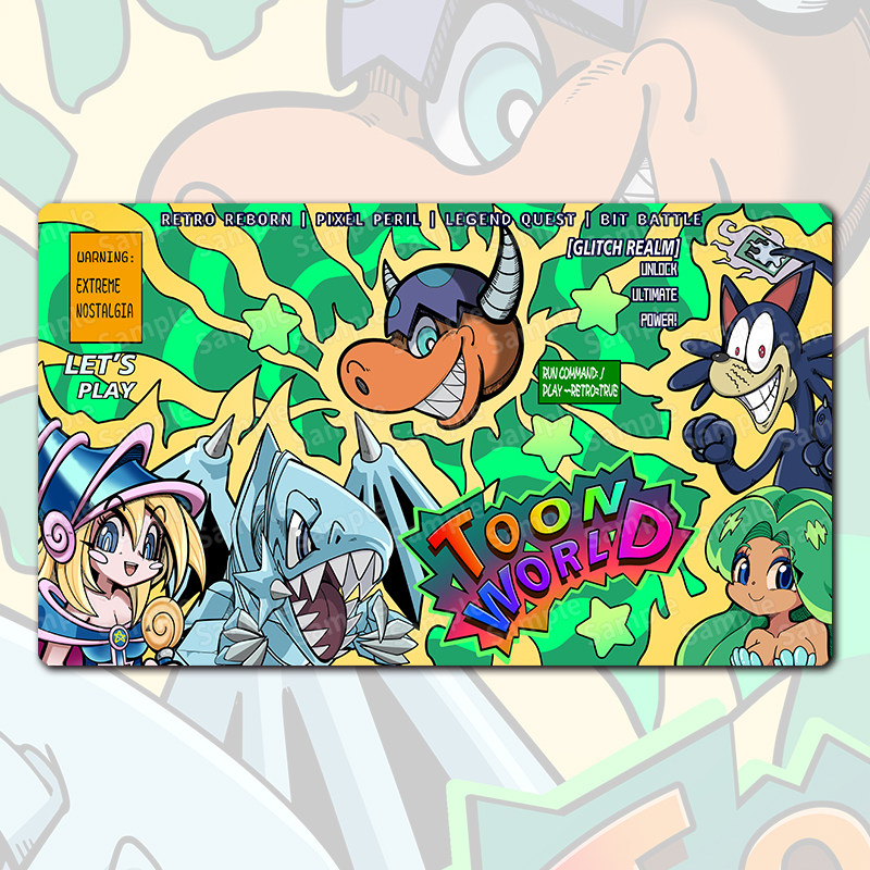 Yu-Gi-Oh! 600x350mm Toon Dark  - đánh giá và giá Board Game Gi