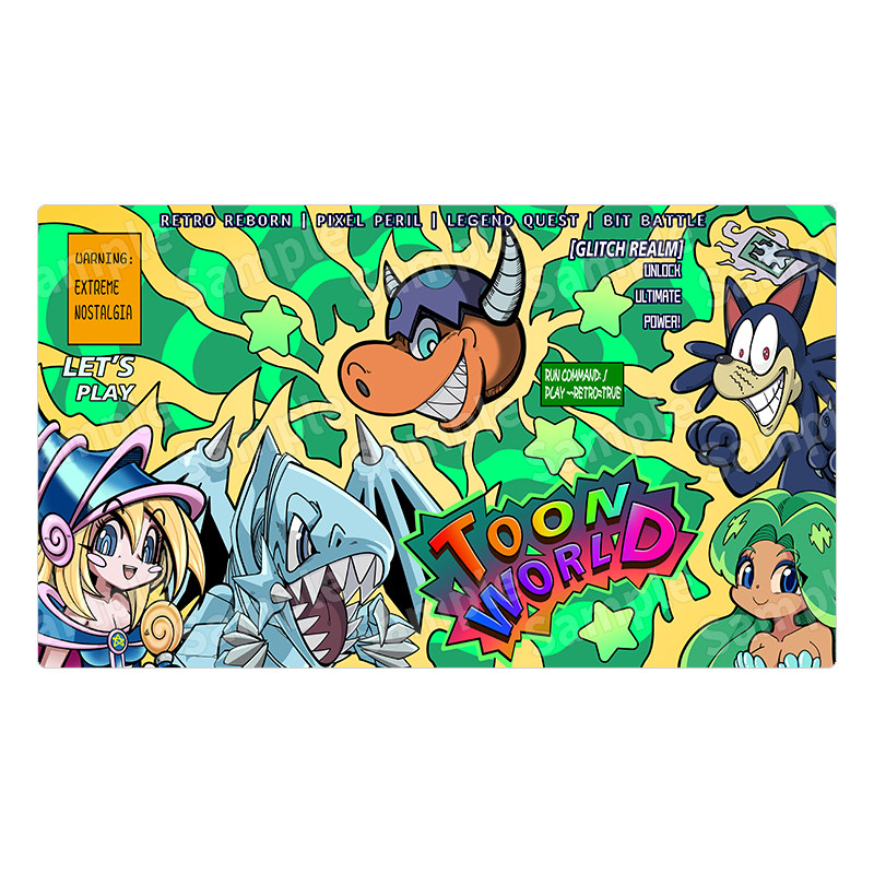 Yu-Gi-Oh! 600x350mm Toon Dark  - đánh giá và giá Board Game Gi