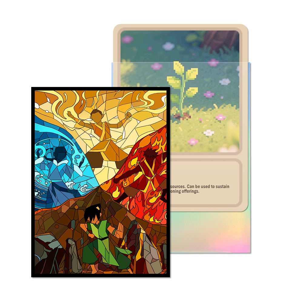 60PCS 66X91mm Holographic Stan - đánh giá và giá Board Game Print