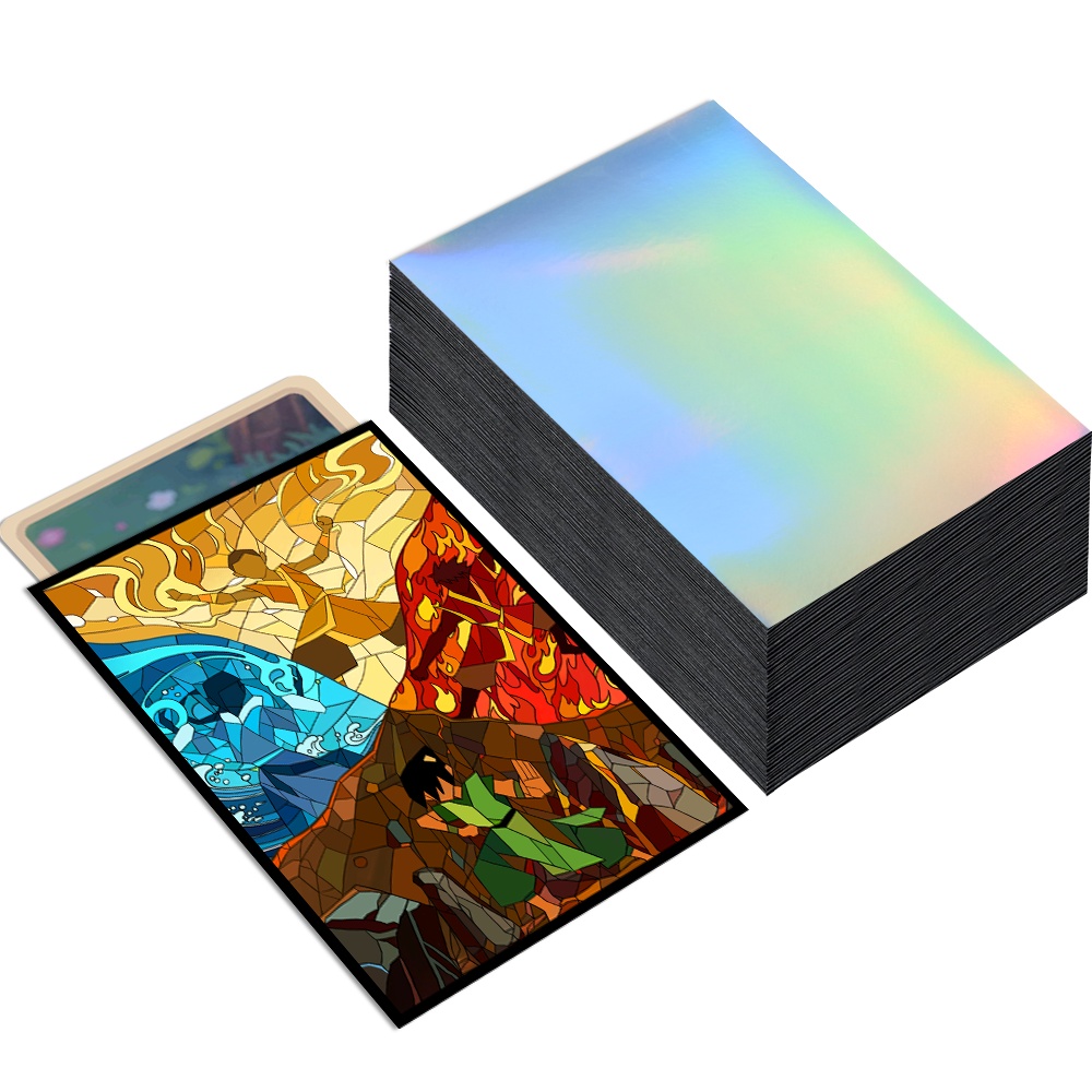 60PCS 66X91mm Holographic Stan - đánh giá và giá Board Game Print