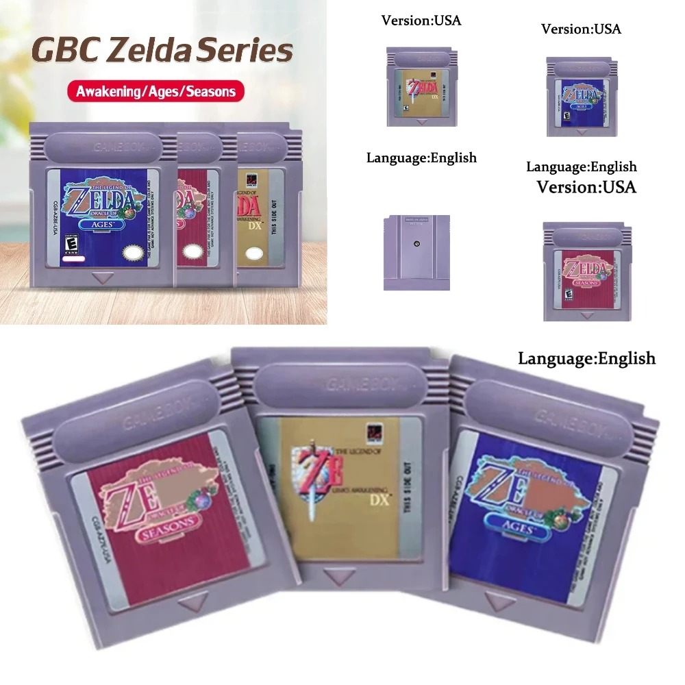 Popular and fun Zelda GBC Game - đánh giá và giá Board Game Zelda