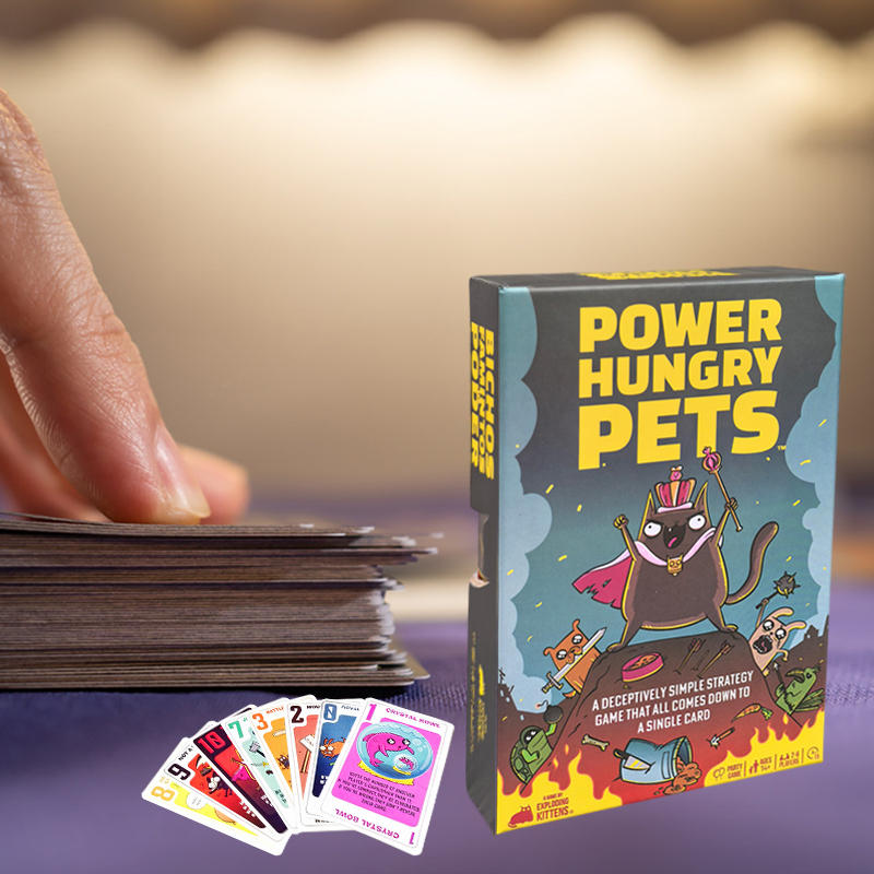 Power Hungry Pets Card Game Bo - đánh giá và giá Board Game Quiz