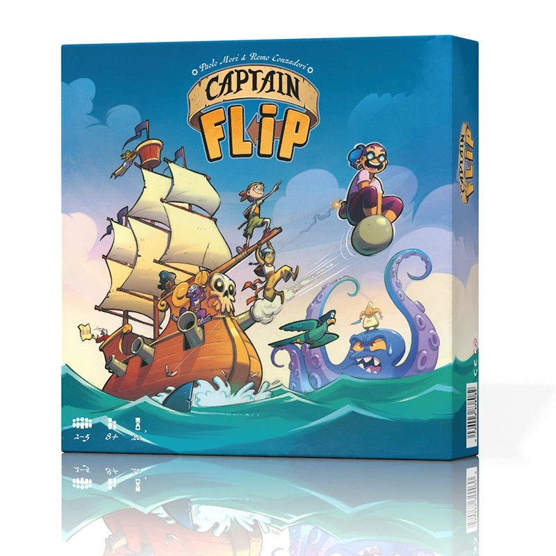 Captain Flip Pirate Treasure H - đánh giá và giá Board Game Pirates