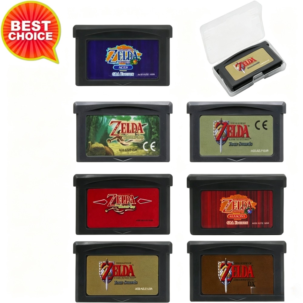 32 Bit Video GBA Game Cartridg - đánh giá và giá Board Game Zelda
