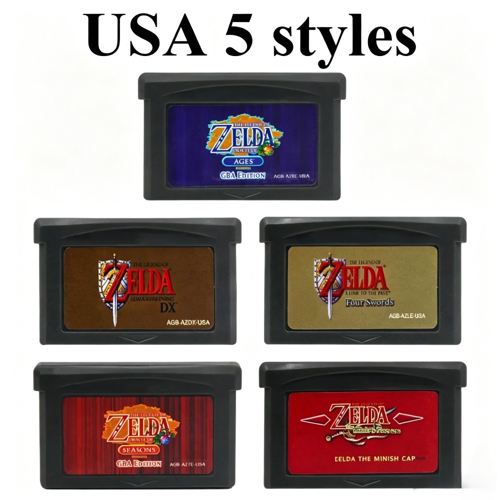 32 Bit Video GBA Game Cartridg - đánh giá và giá Board Game Zelda