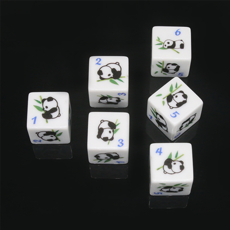 Panda Print 6-sided Game Dice  - đánh giá và giá Board Game Print