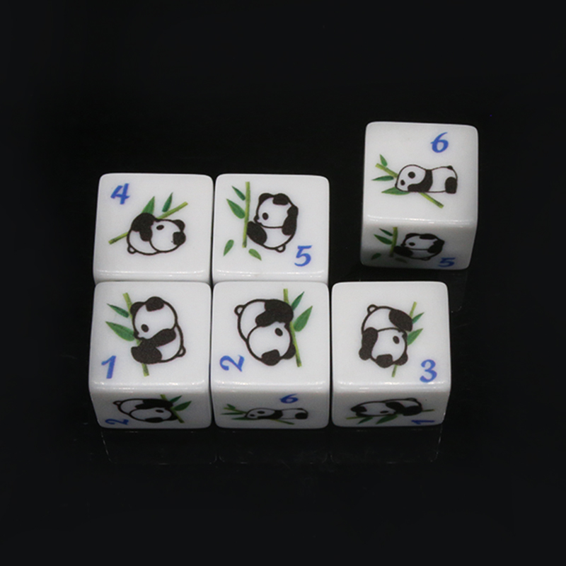 Panda Print 6-sided Game Dice  - đánh giá và giá Board Game Print