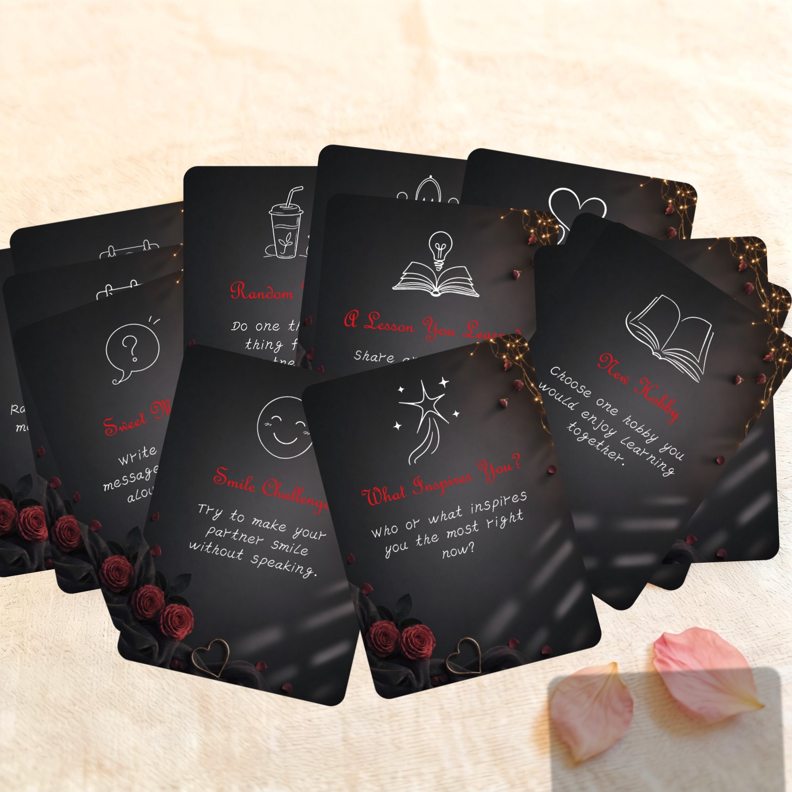 50Pcs Romantic Couple Challeng - đánh giá và giá Board Game Quiz
