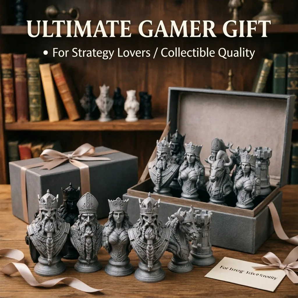 10cm 3D Printed Chess Pieces,  - đánh giá và giá Board Game Print