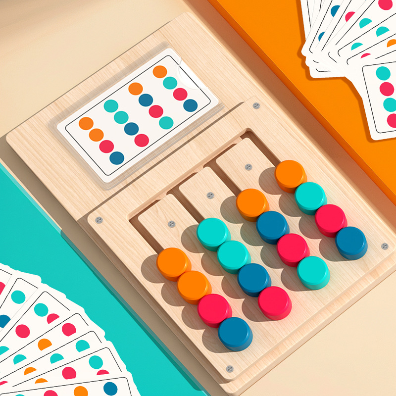 Kids Montessori Color Shape Ma - đánh giá và giá Board Game Design